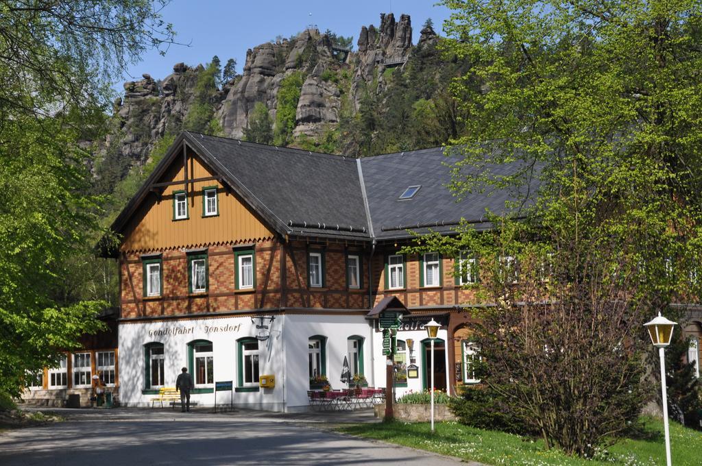 Hotel Gondelfahrt Курорт Йонсдорф Екстер'єр фото