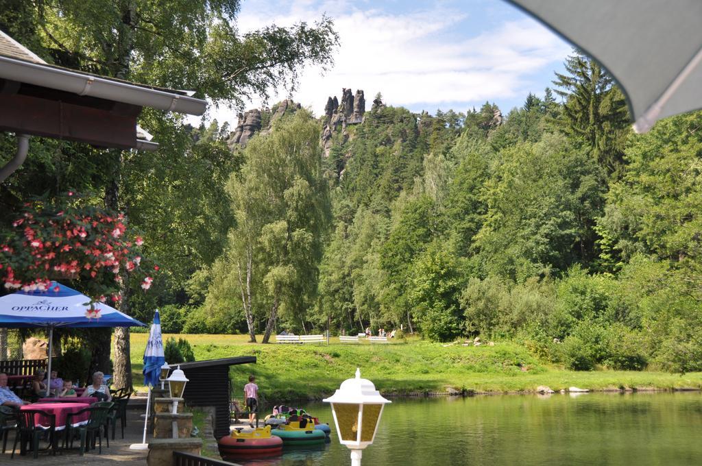 Hotel Gondelfahrt Курорт Йонсдорф Екстер'єр фото